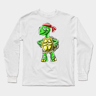 Ninja Tortoise Long Sleeve T-Shirt